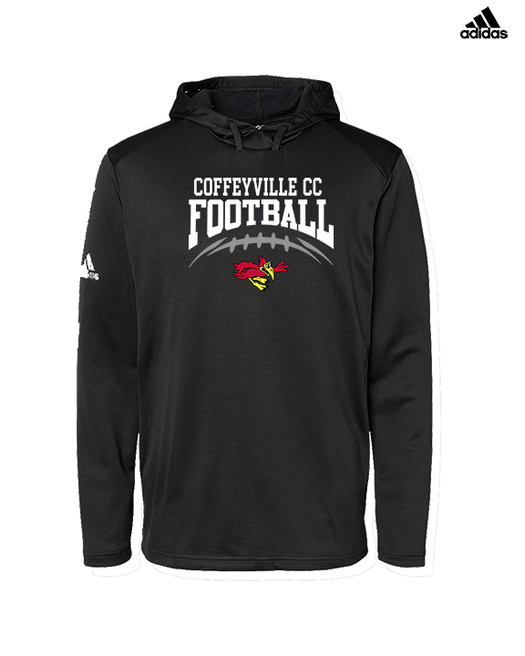 Coffeyville CC Football School Football - Mens Adidas Hoodie