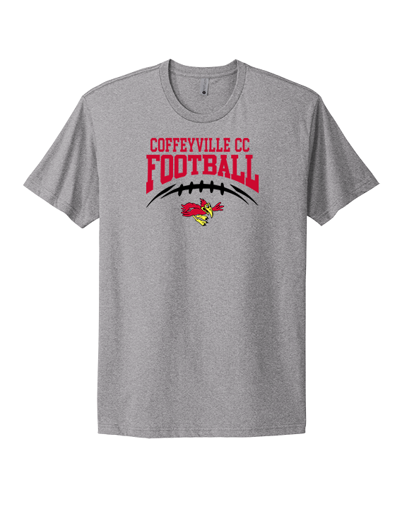 Coffeyville CC Football School Football - Mens Select Cotton T-Shirt