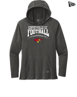 Coffeyville CC Football School Football - New Era Tri-Blend Hoodie
