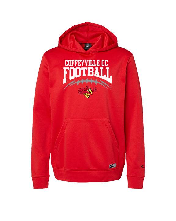 Coffeyville CC Football School Football - Oakley Performance Hoodie