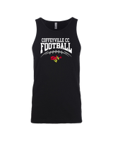 Coffeyville CC Football School Football - Tank Top