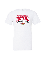 Coffeyville CC Football School Football - Tri-Blend Shirt