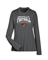 Coffeyville CC Football School Football - Womens Performance Longsleeve