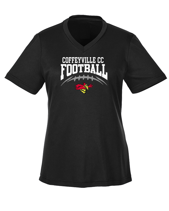 Coffeyville CC Football School Football - Womens Performance Shirt