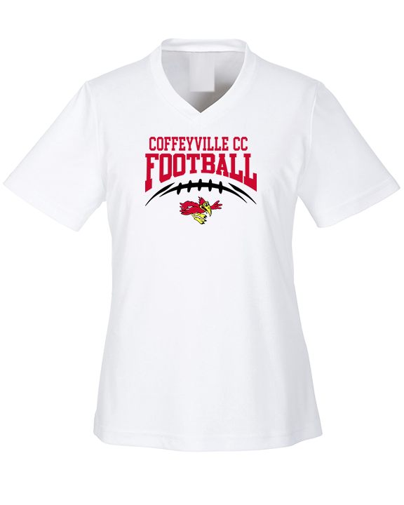 Coffeyville CC Football School Football - Womens Performance Shirt