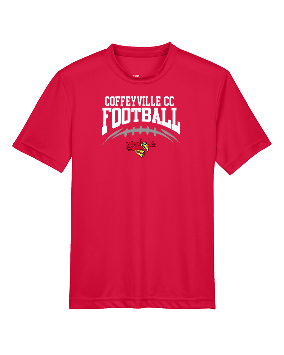 Coffeyville CC Football School Football - Youth Performance Shirt