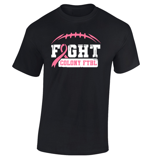 Colony Fight - Breast Cancer Awareness Cotton T-Shirt