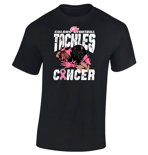 Colony Tackle - Breast Cancer Awareness Cotton T-Shirt