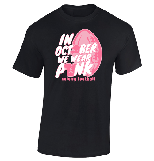 Colony We Wear Pink - Breast Cancer Awareness Cotton T-Shirt