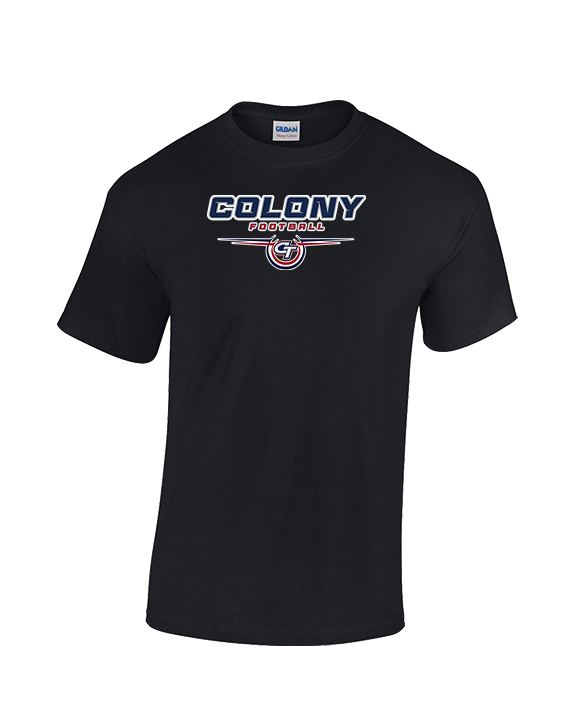 Colony HS Football Design - Cotton T-Shirt