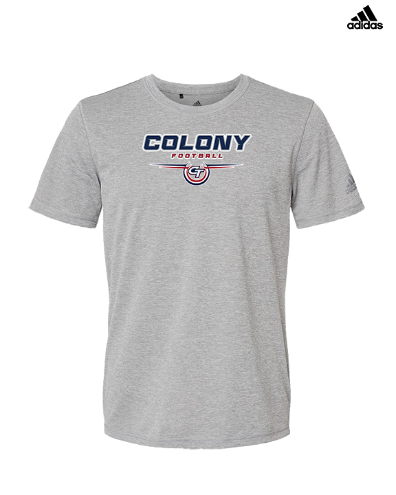 Colony HS Football Design - Mens Adidas Performance Shirt