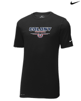 Colony HS Football Design - Mens Nike Cotton Poly Tee