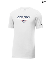 Colony HS Football Design - Mens Nike Cotton Poly Tee