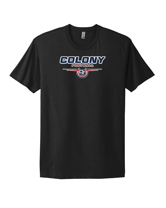 Colony HS Football Design - Mens Select Cotton T-Shirt