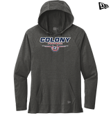 Colony HS Football Design - New Era Tri-Blend Hoodie