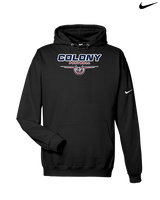 Colony HS Football Design - Nike Club Fleece Hoodie