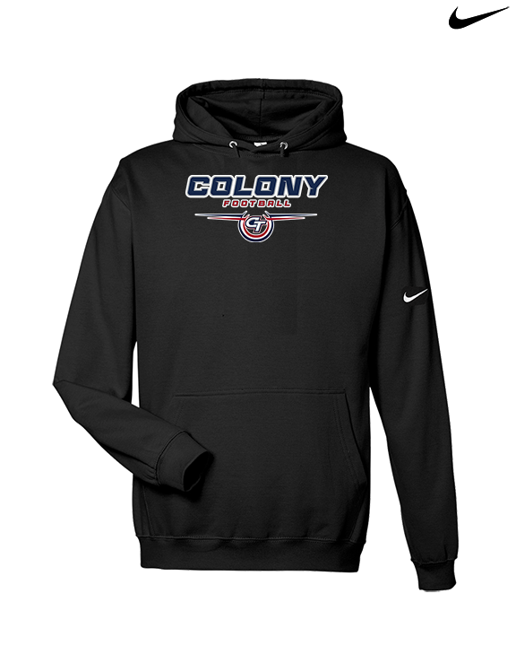 Colony HS Football Design - Nike Club Fleece Hoodie
