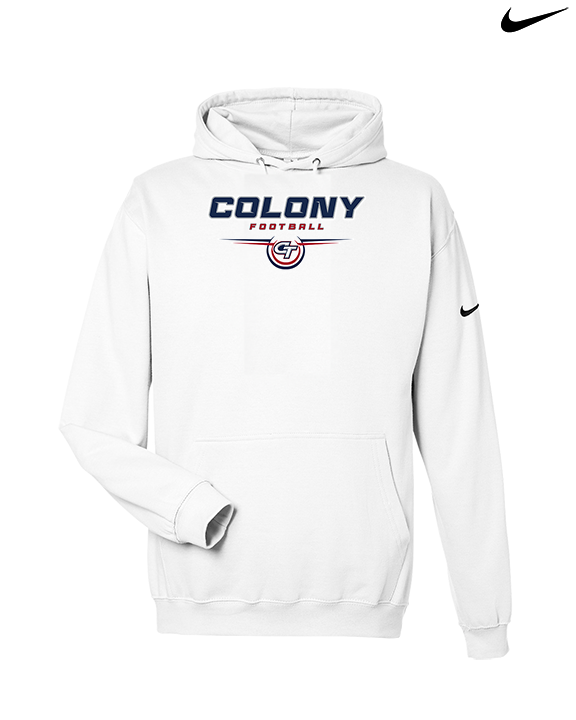 Colony HS Football Design - Nike Club Fleece Hoodie