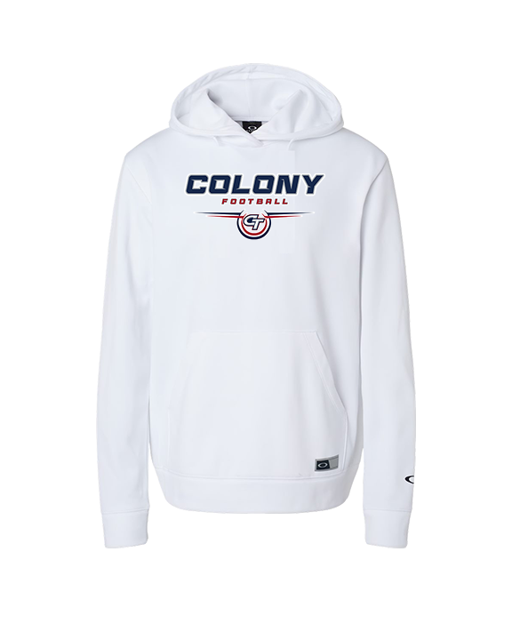 Colony HS Football Design - Oakley Performance Hoodie