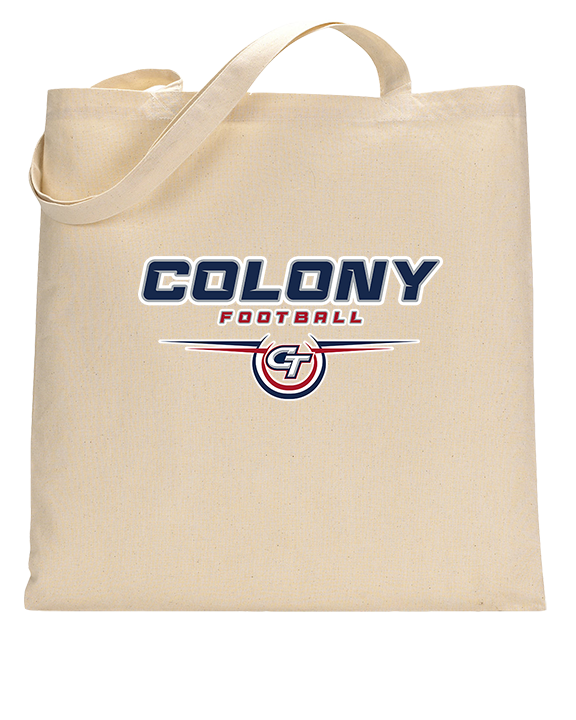 Colony HS Football Design - Tote