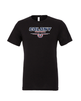 Colony HS Football Design - Tri-Blend Shirt