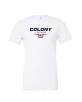 Colony HS Football Design - Tri-Blend Shirt