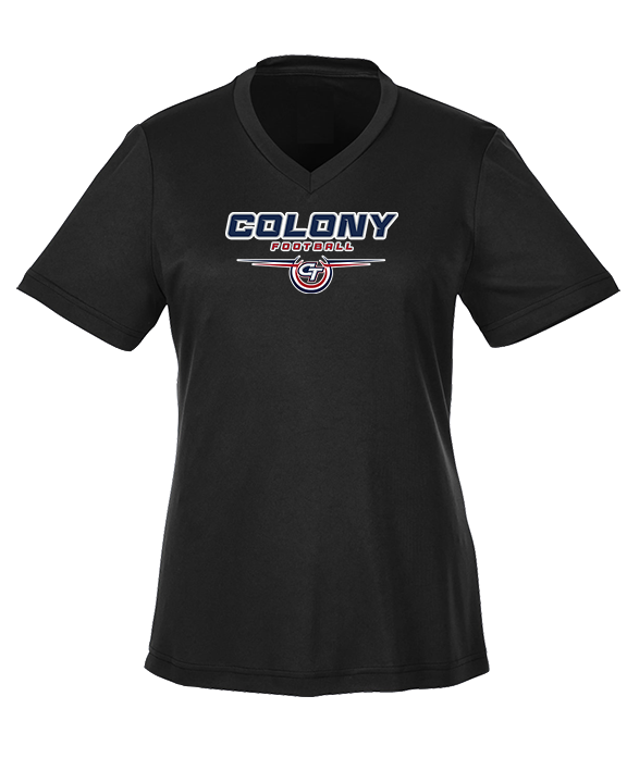 Colony HS Football Design - Womens Performance Shirt