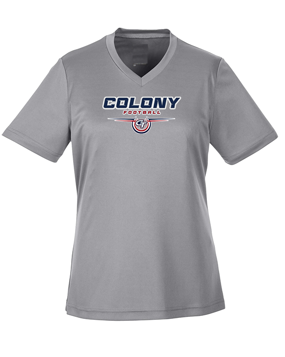 Colony HS Football Design - Womens Performance Shirt
