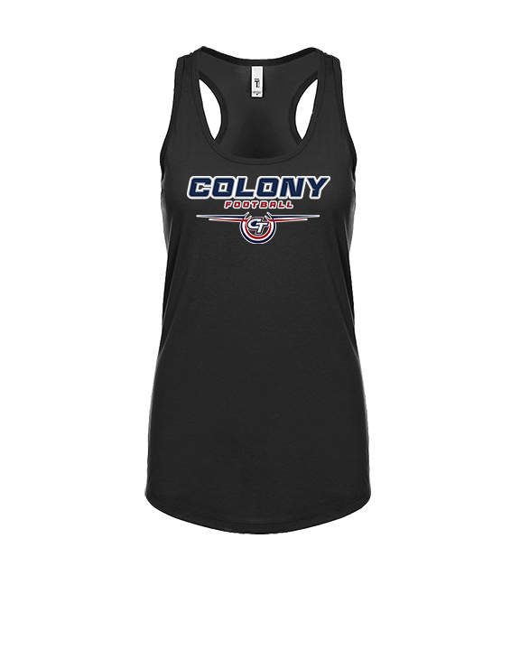 Colony HS Football Design - Womens Tank Top