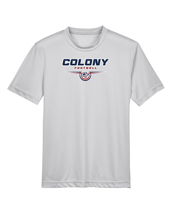 Colony HS Football Design - Youth Performance Shirt