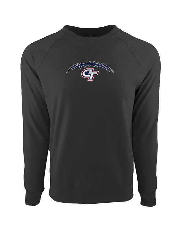 Colony HS Football Laces - Crewneck Sweatshirt