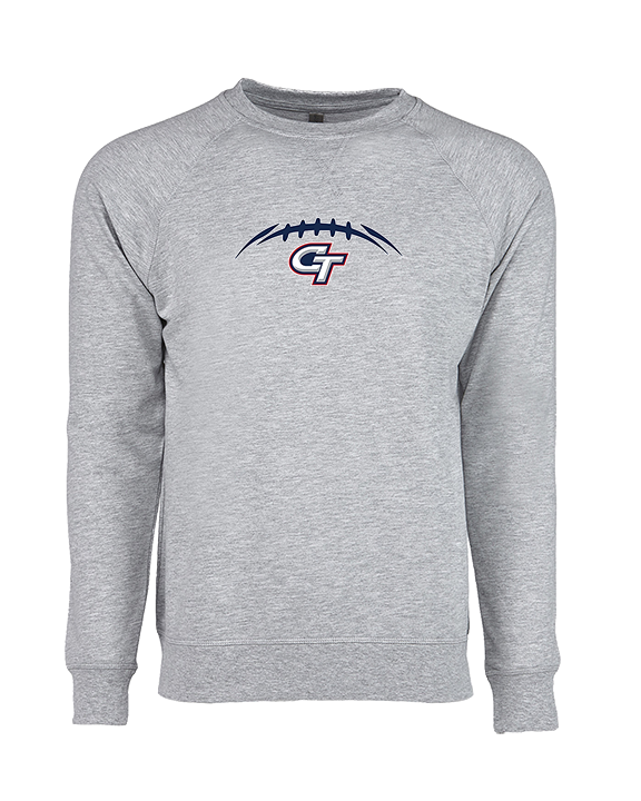 Colony HS Football Laces - Crewneck Sweatshirt