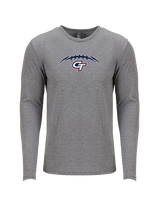 Colony HS Football Laces - Tri-Blend Long Sleeve