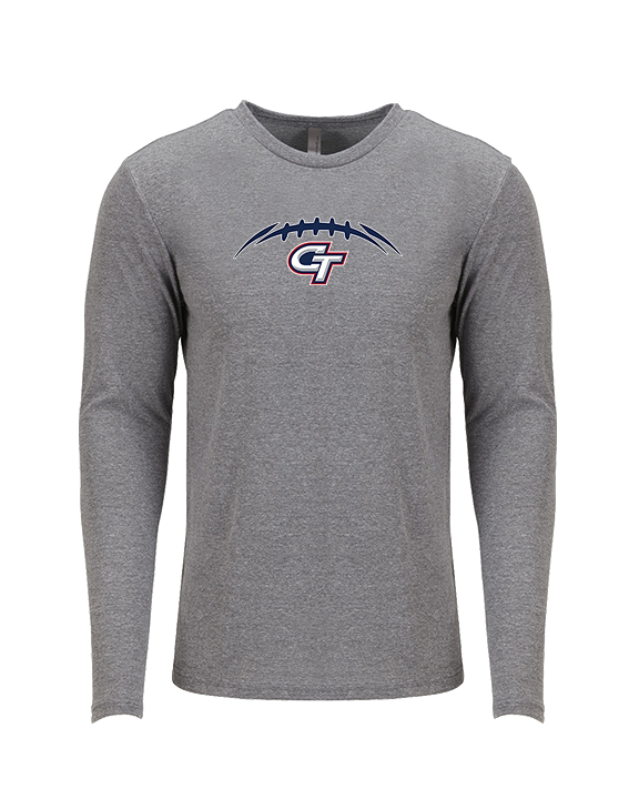 Colony HS Football Laces - Tri-Blend Long Sleeve