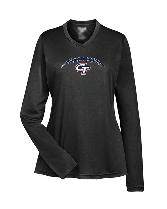 Colony HS Football Laces - Womens Performance Longsleeve