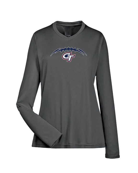 Colony HS Football Laces - Womens Performance Longsleeve