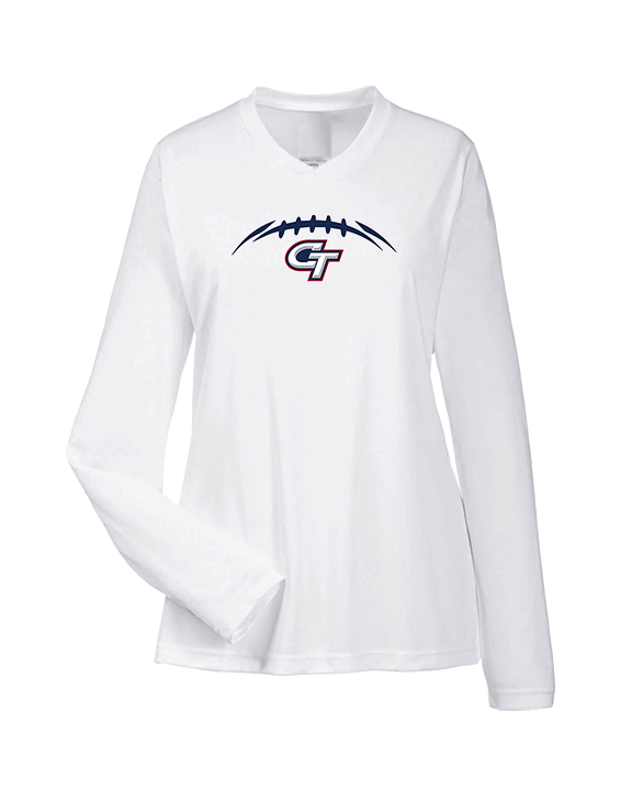 Colony HS Football Laces - Womens Performance Longsleeve