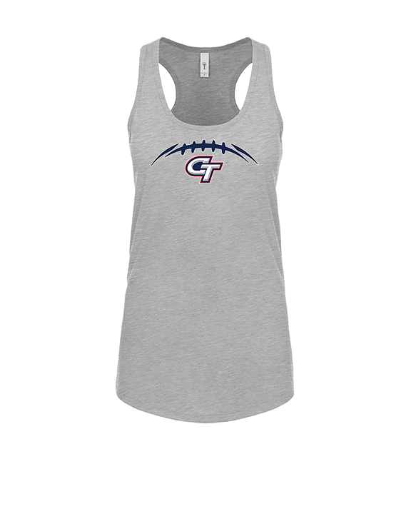 Colony HS Football Laces - Womens Tank Top