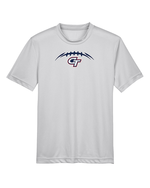 Colony HS Football Laces - Youth Performance Shirt