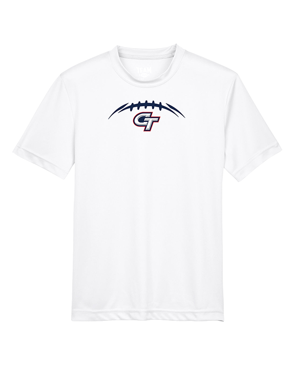 Colony HS Football Laces - Youth Performance Shirt