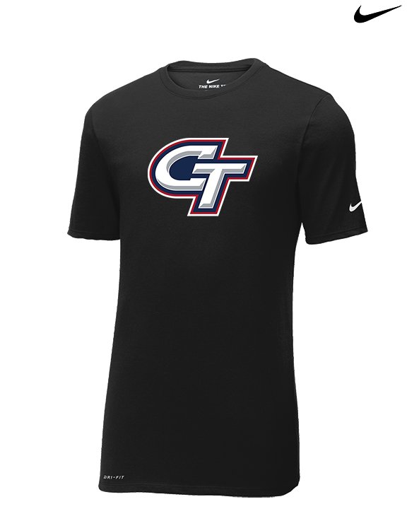 Colony HS Football Logo - Mens Nike Cotton Poly Tee