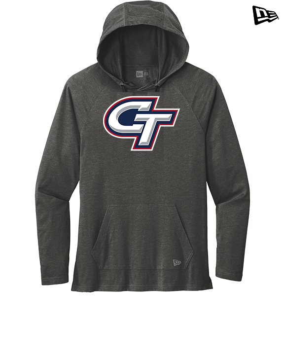 Colony HS Football Logo - New Era Tri-Blend Hoodie