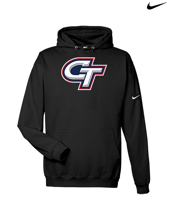 Colony HS Football Logo - Nike Club Fleece Hoodie