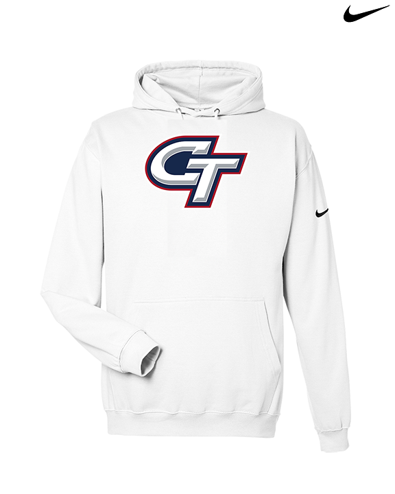 Colony HS Football Logo - Nike Club Fleece Hoodie