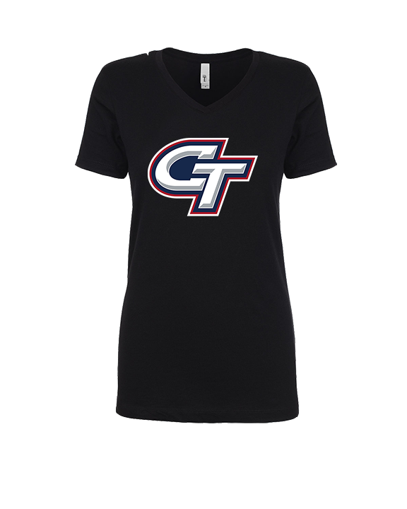 Colony HS Football Logo - Womens Vneck