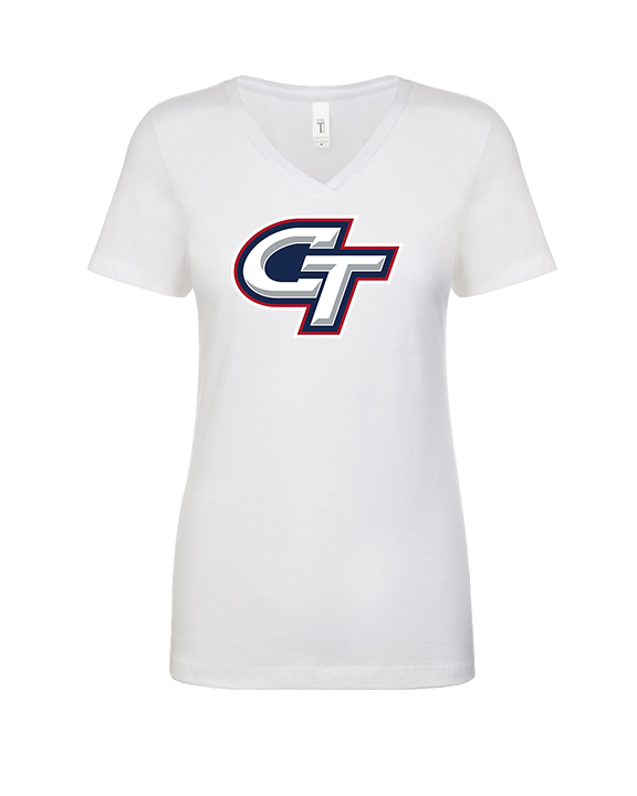 Colony HS Football Logo - Womens Vneck