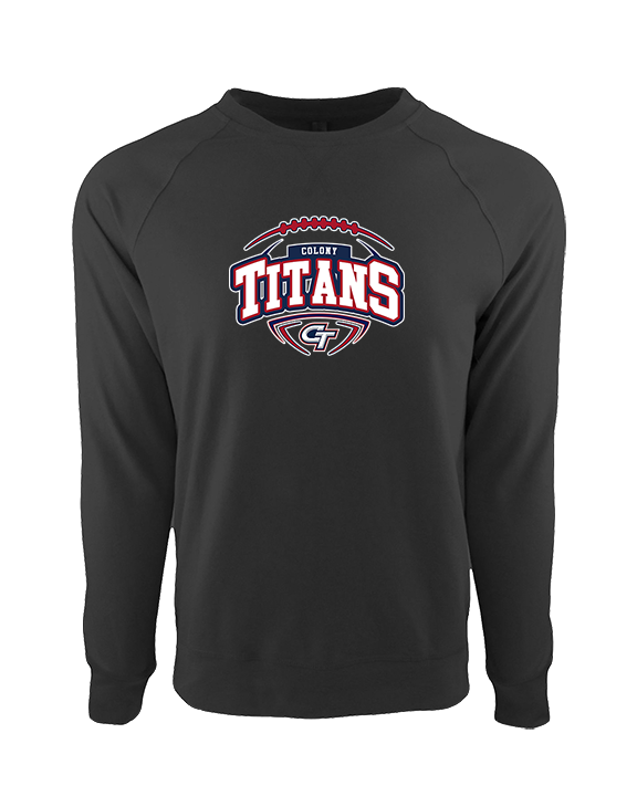 Colony HS Football Toss - Crewneck Sweatshirt