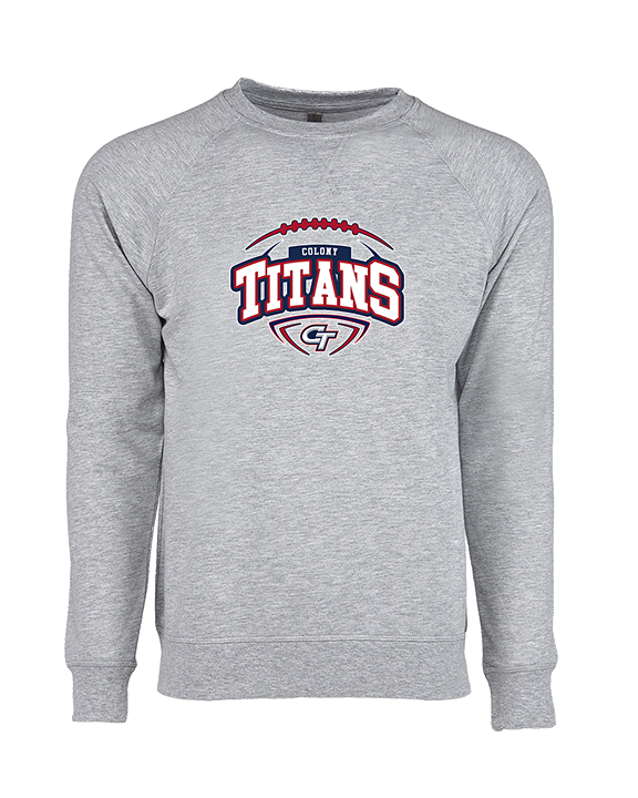 Colony HS Football Toss - Crewneck Sweatshirt