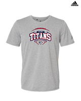 Colony HS Football Toss - Mens Adidas Performance Shirt