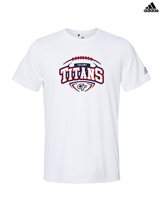 Colony HS Football Toss - Mens Adidas Performance Shirt